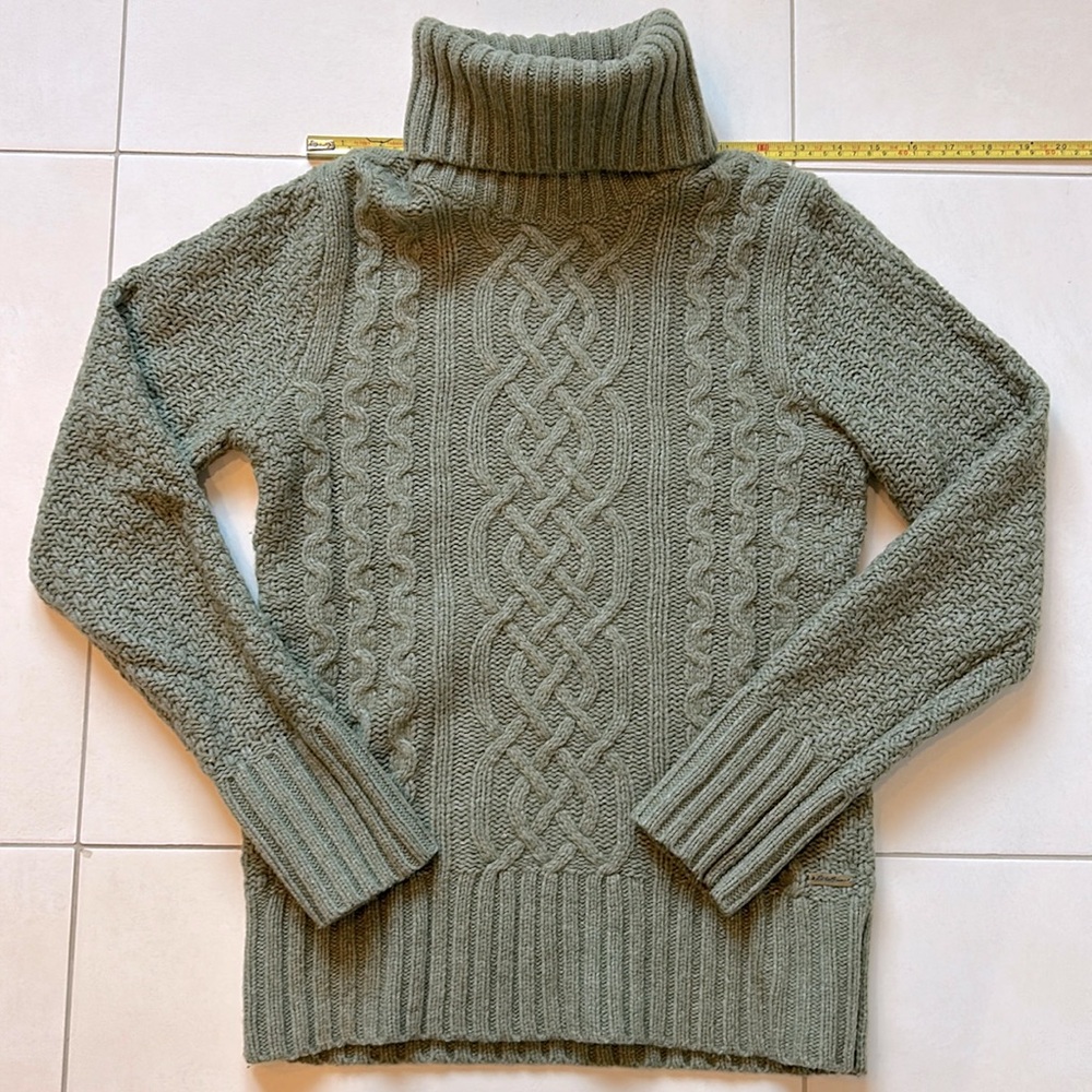 Eddie Bauer Wool Turtleneck Sweater XS